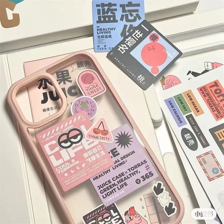 %E3%80%90Sarcasmsm%E3%80%91Xiaohongshu%20Pink%20Label%20Applicable%20iPhone15%20Phone%20case%20xs%20Apple%2014%20Japan%20and%20South%20Korea%208plus%20Female%2012/xr%20-%20Image%202