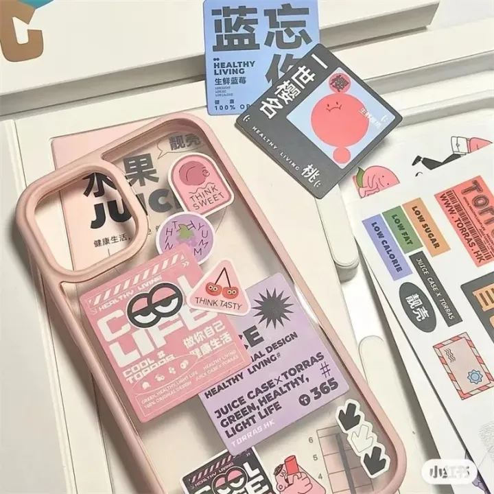 %E3%80%90Sarcasmsm%E3%80%91Xiaohongshu%20Pink%20Label%20Applicable%20iPhone15%20Phone%20case%20xs%20Apple%2014%20Japan%20and%20South%20Korea%208plus%20Female%2012/xr%20-%20Image%202