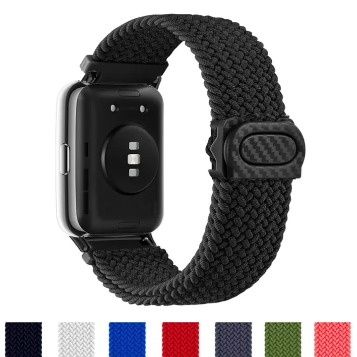 For%20HUAWEI%20watch%20fit%202%20Strap%20smart%20watch%20accessories%20Wristband%20belt%20Braided%20Nylon%20bracelet%20correa%20for%20HUAWEI%20watch%20fit2%20band%20-%20Image%202