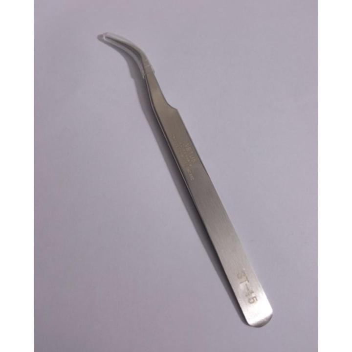 Tweezer CURVED Style Precision Grade Polished Tweezer Thin Curved 110mm Length Stainless Steel Tweezers Hand Tools