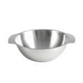 Stainless Steel Soup Bowl with SS Lid  -  14cm -  Silver. 
