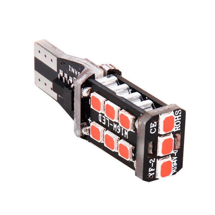 (New)2%20PCS%20T15%203W%20Red%20Light%20300LM%20SMD%202835%20LED%20Car%20Rear%20Fog%20Lamp%20/%20Backup%20Light%20for%20Vehicles,%20DC%2012V%20-%20Image%204