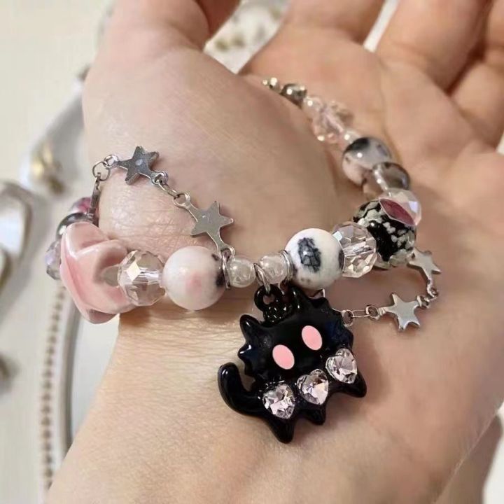 Funny%20cat%20bracelet%20women's%20simple%20crystal%20beads%20string%20bracelet%20ins%20hot%20design%20cartoon%20animal%20jewelry%20for%20women%20-%20Image%204