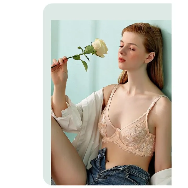 Xianqifen%20Minimizer%20Bras%20for%20Women%20Ultra%20Thin%20Black%20Lace%20Bralette%20Transparent%20Underwire%20Top%20BH%20Push%20Up%20Brassiere%20Girl%20ABCDE%20-%20Image%206