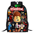 Roblox schoolbag three-piece set, Roblox game peripherals, backpacks for primary and secondary school students, shoulder bags, pencil cases, and picture delivery.