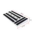 Rockhouse RPB-1BK Guitar Effect Pedal Board PE Plastic Guitar Pedalboard Case With Velcro Can Hide Power Guitar Accessories.