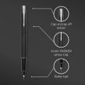 Parker Frontier Matte Black Gun Metal Trim Roller Ball Pen| Ink Color - Blue | Perfect For Corporate Use | Elite Pen For Professionals. 