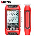 ANENG SZ02 Smart Digital Multimeter Auto Range 9999 Counts NCV Universal Meter Handheld Multifunctional Tester Voltmeter Ammeter with Backlight Flashlight AC/DC Voltage & Current Resistance Capacitance Frequency Temperature Measurement. 