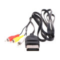 1.8M Composite AV Audio Video TV Adapter Cable for XBOX360 Audio HD Cable. 