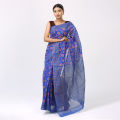 Dhupiyan Silk Screen Print Saree for Women Without Blouse Piece- Partywear - Suitable for Every Season. 