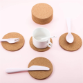12 PCS Wooden Thick Cork Coasters for Drink 4 Inch Wooden Thick Drink Coasters Set for Plants Bar Glass Cup Table.