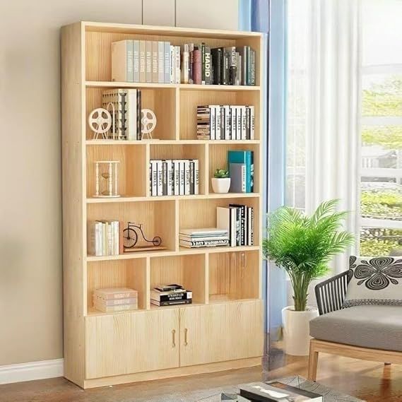 Store%20Display%20Rack%20Bookcase%20Shelve,%206%20Fit%20Versatile%20Modern%20Natural%20Bookshelf%20with%20Closed%20Back%20and%202%20Door%20Cabinet%20Shelves%20for%20Compact%20Storage%20Home%20Office%20Storage%20Shelf%20Furniture,%20Buy%204%20and%20Set%201%20showing%20display%20Rack,%20-%20Image%202