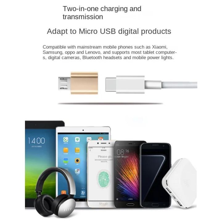 USB%20Type%20C%20Female%20To%20Micro%20USB%20Male%20Adapter%20Connector%20Type-C%20Micro%20USB%20Charger%20Adapter%20V8%20Charging%20Data%20Transmission%20Converters%20-%20Image%205