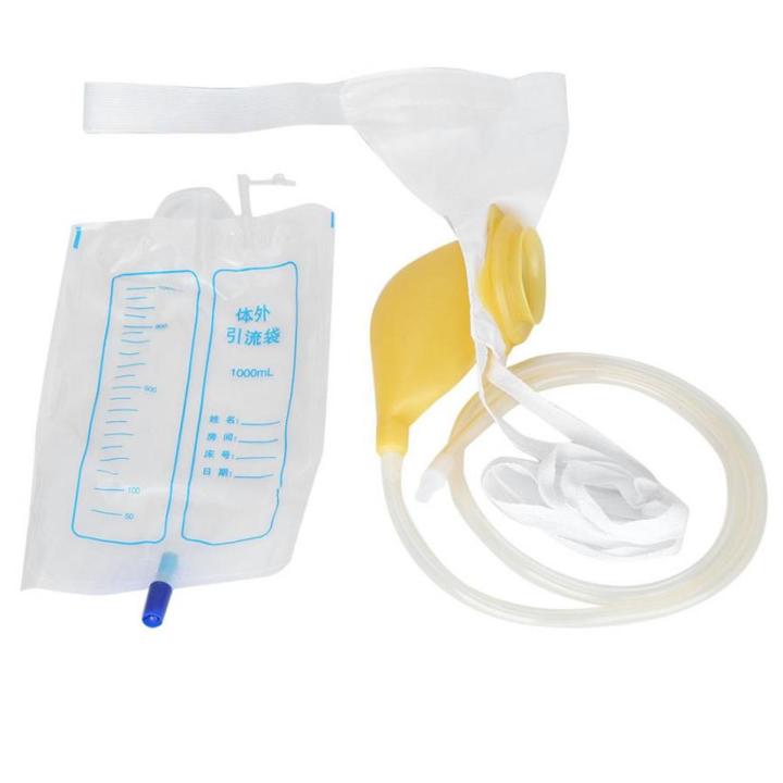 NYT Silicone Urine Collector Bag Adults Urinal With Urine Catheter Bags For Older Men Woman Elderly
