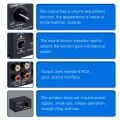 Switcher 2 Input 1 Out Stereo Speaker Switch Rca o Source Signal Selection No Loss-Black. 