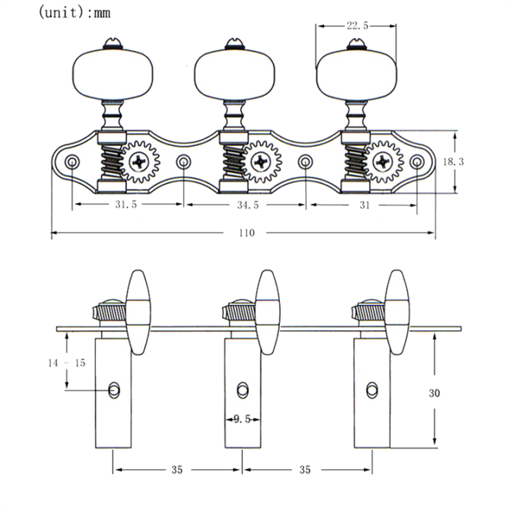 Classical%20Guitar%20Tuning%20Peg%20Acoustic%20Guitar%20Tuners%201:18%20Tuning%20Key%203%20Left%203%20Right%20Guitars%20Knobs%20Replacement%20Parts%20-%20Image%205