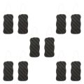 10X Konjac Sponge Set with Activated Bamboo Charcoal - & Facial Sponge Deep Cleansing Sponge for Skin Care.