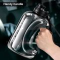 Half Gallon Water Bottle, 1.8L/2.8 L Large Water Bottle with Straw and Portable Handle Strap, Gym Water Bottle for Sports Water Bottles. 