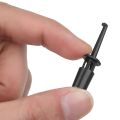 10/20/50Pcs color random Measurement Grabbers Connector Mini Test Probe Hook Clip Multimeter Lead Wire Electronic Testing. 