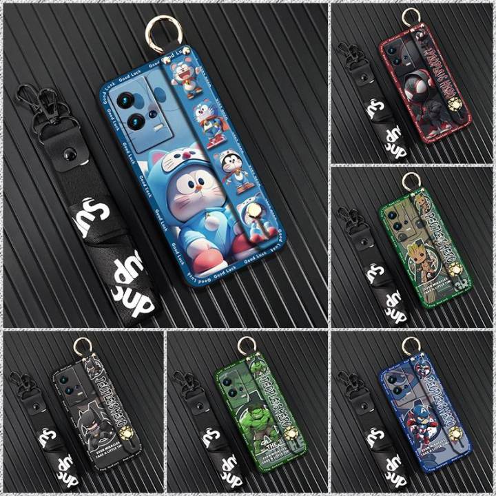 Durable%20Phone%20Holder%20Phone%20Case%20For%20VIVO%20IQOO8%20Soft%20case%20Protective%20Fashion%20Design%20Lanyard%20Dirt-resistant%20Anti-dust%20Ring%20-%20Image%204