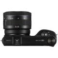 Samsung NX2000 20.3MP CMOS Smart WiFi Mirrorless Digital Camera with 20-50mm Lens and 3.7" Touch Screen LCD (Black). 