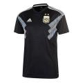 Polyester Short Sleeve Argentina Away Jersey – Black – 180 GSM. 
