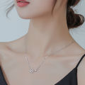 Light luxury, simple star necklace, women's summer niche design, high-end temperament, versatile and exquisite birthday gifts. 