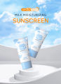 LAIKOU Milk Moisturizing Sunscreen SPF50 PA+++ UVB UVA Protector Sun Protection To Facial & Body Skin 50g.