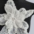 【NEW】 New Polyester fibre Chest Flower Embroidery Women's Clothing Dress Decoration Multi-layer Sequin Children's Clothing Clothing Accessories.