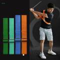 Golf Swing Trainer Band Golf Swing Training Aid to Forming Muscle Memory Alignment Practice.