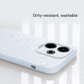 Tokifu For Redmi 13 Casing The New Liquid Silicone Angel Eyes Phone Case Full Anti-fall Shockproof Back Cover.