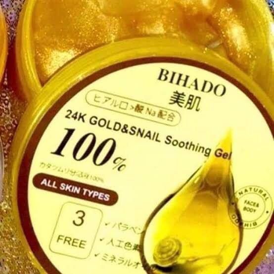 BIHADO 24k Gold & Snail Soothing Gel