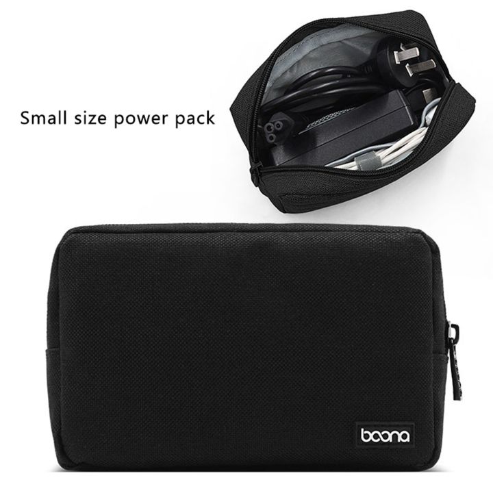 2PCS%20Storage%20Bag%20Multifunctional%20Storage%20Bag%20for%20Laptop%20Adapter%20Bank%20Data%20Cable%20Charger,%20Black%20&%20Gray%20-%20Image%207
