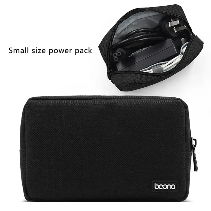 2PCS%20Storage%20Bag%20Multifunctional%20Storage%20Bag%20for%20Laptop%20Adapter%20Bank%20Data%20Cable%20Charger,%20Black%20&%20Gray%20-%20Image%207