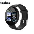 【FUPANG】D18 1.44 Sports Smart Watch Round Screen Smart Bracelet Heart Rate Pressure Sleep Monitor. 