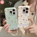 Art Graffiti Lovely Dachshund Love Heart Bow Knot Case Compatible for IPhone 16 15 11 14 12 13 Pro Max 16 14 15 Plus 16Pro 15Pro Couples Luxury Leather Texture Skin Feel Soft Case. 