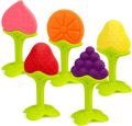 1Pcs Silicone Baby Teether Fruit Shape Baby Teething Toys Infant Chew Tooth Toys Baby Teether.