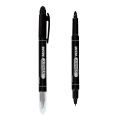 Win CD/DVD/OHP Marker Pen - Black (5pcs).