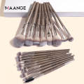 MAANGE 18Pcs Makeup Brushes Set - Ash Color. 