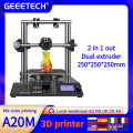 FDM 3D Printer Geeetech Upgrated Version A20T A10T A10M Mizar M 3D Printer Dual Triple Color Mixing, High precision 3d printing.