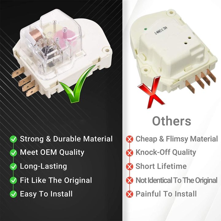 215846602%20Refrigerator%20Defrost%20Timer%20Replacement%20Part%20Exact%20Fit%20for%20Frigidaire%20&%20Kenmore%20Refrigerators%20-%20Image%206