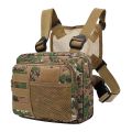 Tactics Vest Bag Streetwear Punck Chest Bag Fashion Portable Oxford Multifunctional Multi-pockets Waterproof for Running Travel.