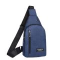 Chest Bag New Men Simple Nylon Fashion Waterproof One Shoulder Crossbody Bag Casual Sports Men Outdoor Trend Bag.