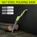 Foldable Pruning Saw Folding Woodworking Saw Woodworking Cutting Tool Sharp Folding Handle SK7 Steel Camping Hand Saw (180mm/210mm/250mm/300mm Optional).