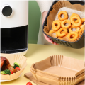 (New)50/100Pc quare Air Fryer Paper Liner Oil-proof Airfryer Dipoable Tray Air Fryer Without Oil Baking Paper For Manga Grill Pizza Plate.