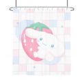 180cm Kawaii Sanrios Kuromi My Melody Kitty Anime Cartoon Shower Curtains Bathroom Waterproof Curtain With Hooks Girls Gifts. 