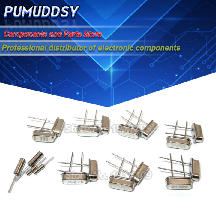 200PCS%204Mhz%206Mhz%208Mhz%2012Mhz%2016Mhz%2020Mhz%2024Mhz%2032.768K%202*6%2032.768K%203*8%20Quartz%20Crystal%20Resonator%20Passive%20Oscillator%20HC%2049S%20-%20Image%202