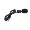 Lavalier Lapel Microphone Clip-on Omnidirectional Condenser Mic iphone/android. 