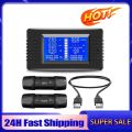 PZEM-015 DC 0-200V 50A 100A 9 in 1 DC LCD Display Digital Multimeter Battery Monitor Power Energy Impedance Voltmeter Wattmeter. 