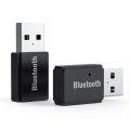 USB Bluetooth-compatible 5.0 Audio Transmitter Wireless Music Adapter for PC Computer Audio Jack Adapter Audio Frequency Plug. 